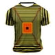 thumbnail image 4 of Mens Camisas de Manga Corta Impresión Casual Deportes Cuello Redondo Blusa, Poliéster Ligero para la Primavera Verano Al Aire Libre Uso Diario, 4 of 4