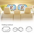 thumbnail image 5 of Yuyamidu Dachshund Car Sunshade Doughnut Car Window Shades 2 Pcs Blue Rear Side Window Sunshade Auto Interior Accessories Universal for Sedan Truck SUV, 5 of 7