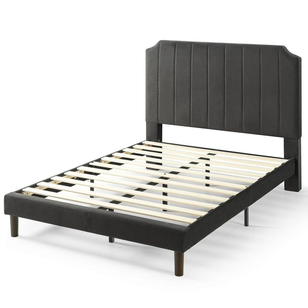 Zinus 51” Charlotte Upholstered Platform Bed Frame, King