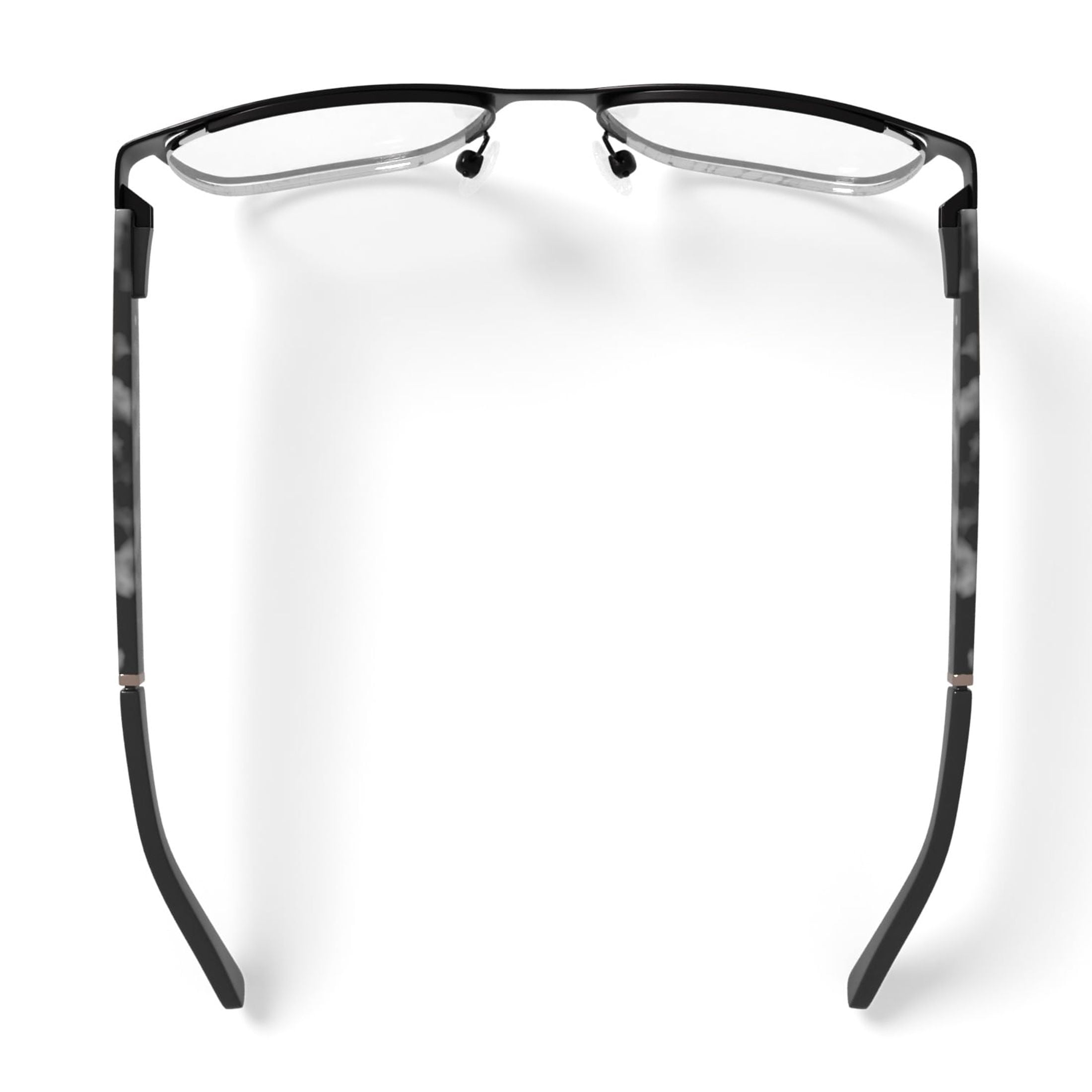 Flower Women's Square Eyeglasses, FLR6016, Jillian, Black