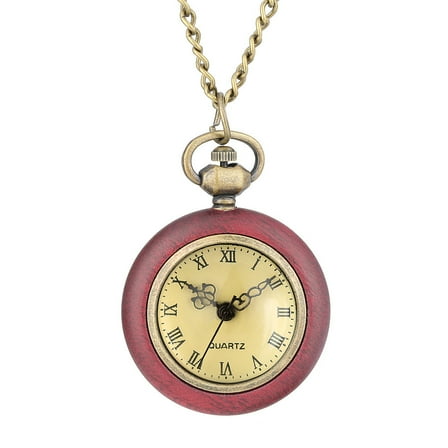 ELAYARD Clock Necklace Watch Alloy 1Pcs