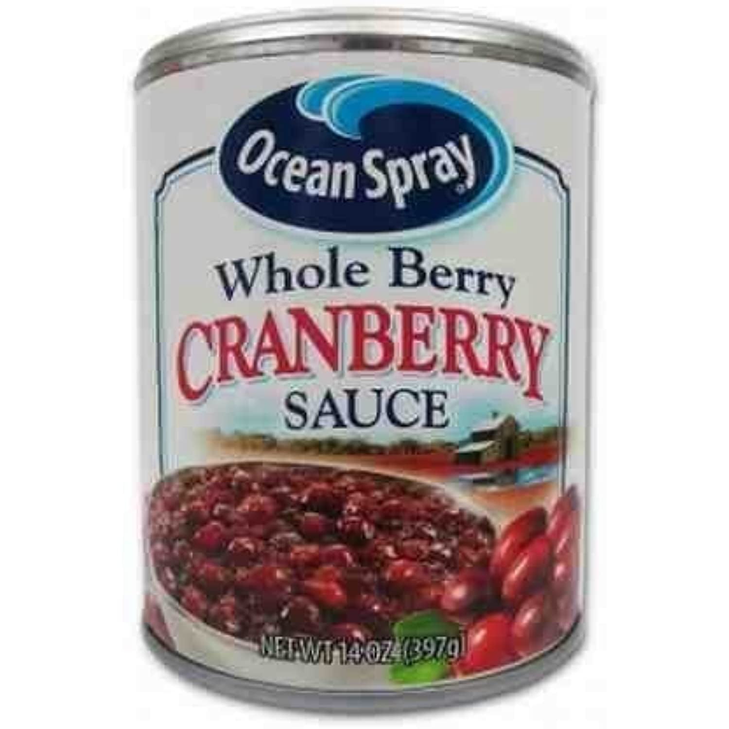  Ocean Spray Whole Berry Cranberry Sauce 14 Oz (Pack Of 12)