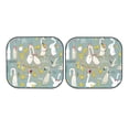 thumbnail image 7 of Fotbe Cute Farm Birds 2-Piece Car Windshield Sun Shade | Sun Blocker for Car Windshield | Foldable Automotive Interior Accessories for Sun Protection-Medium, 7 of 7