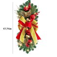 thumbnail image 3 of Mecorevxz Christmas Decorations Christmas Staircase Wreath with Lights Suitable for Garland Decoration,Front Door Stairs Decor and Pendants for All Seasons, 3 of 9