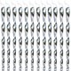 thumbnail image 1 of 12 Pieces Reflective Wind Spiral Bird Scare Reflective Bird Repellent Garden Decoration For Balcony And Garden, 1 of 5