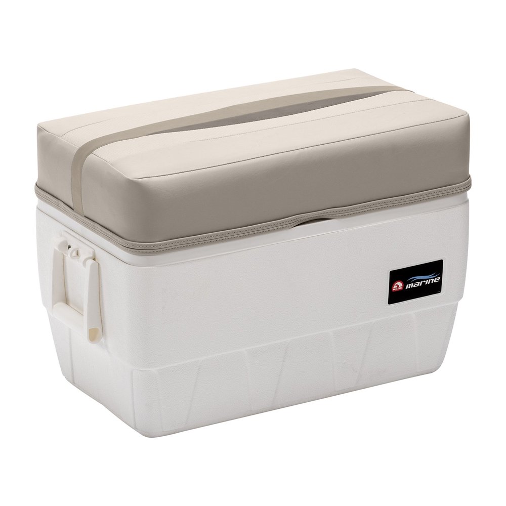 Wise Premier Pontoon 48 Qt Igloo Cooler with Cushion Top