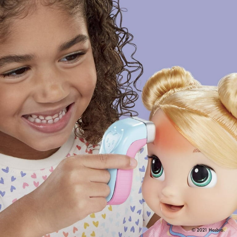 Baby Alive Lulu Achoo Doll with Blonde Hair Doctor Play Toy