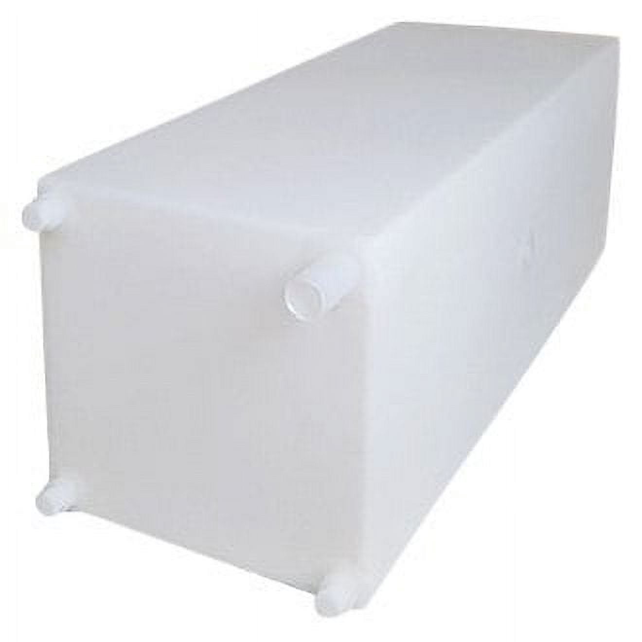 Icon Technologies 12472 - WT2472 20 gal. Fresh Water Tank with 3/8" Fittings (32"L x 12"W x 12"H)