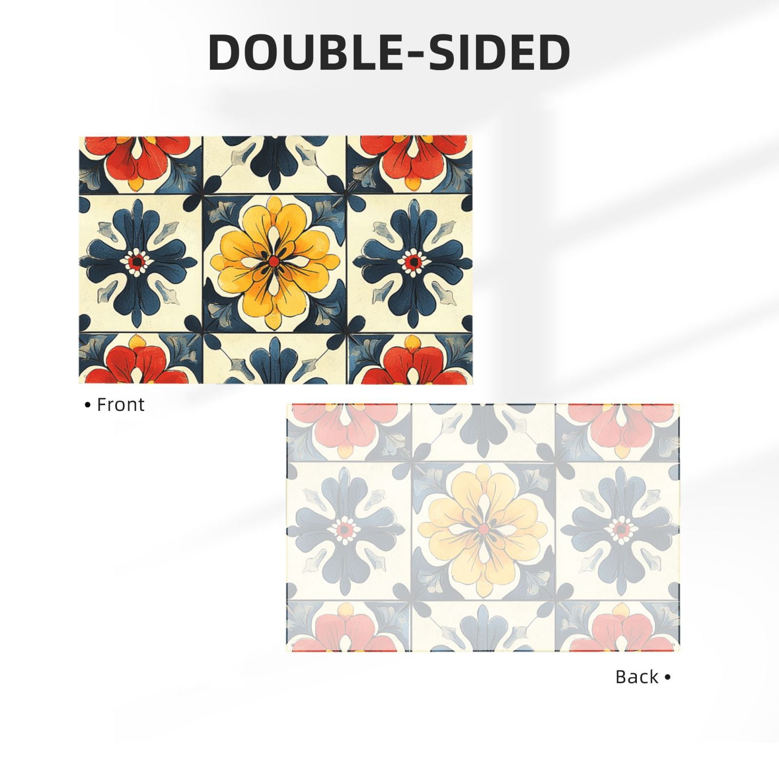 Italian Theme Pattern Four Hole Decorated Banner Flag for Garden Yard Home Decoration Indoor Outdoor 4x6 Ft