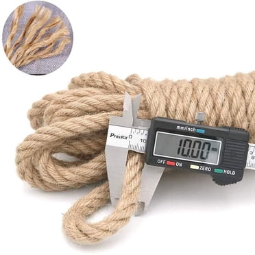 10Mm Diameter Natural Hemp Rope, 10 Meters Long, Sturdy And Flexible For Durable Use, Tug Of War Rope For Outdoor Team , Family Gatherings, Backyard Challenges, And Friendly