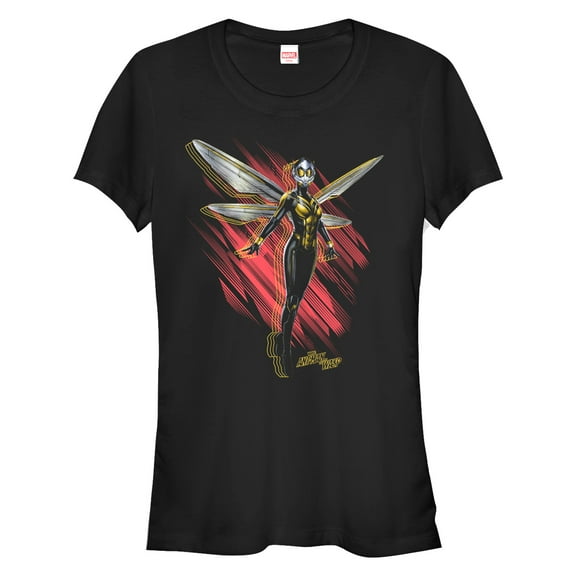 Junior's Marvel Ant-Man and the Wasp Hope Flight Graphic Tee Black Large