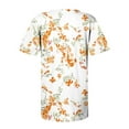 thumbnail image 5 of Yuwull Womens Summer Tops Hide Belly Tunic 2023 Summer Plus Size Tops Short Sleeve T Shirts Cute Flowy Henley Tshirt Casual Dressy Blouses for Leggings, 5 of 5