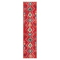 thumbnail image 2 of Safavieh Farmhouse Beulah Tribal Polyester Runner Rug, Red/Gold, 2'2" x 5', 2 of 10