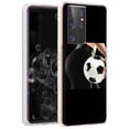 thumbnail image 1 of TalkingCase Slim Phone Case for Samsung Galaxy S21 Ultra 5G, S30 Ultra, (Not S21,S21+), Soccer Woman 02 Print, Lightweight,Flexible,Soft, USA, 1 of 7