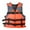 Orange, variant on MNCEKFOD Swim Vest for Adults Lightweight and Breathable Summer Rock Fishing and Sea Fishing Vest Belt Style Portable Life Jacket Red S