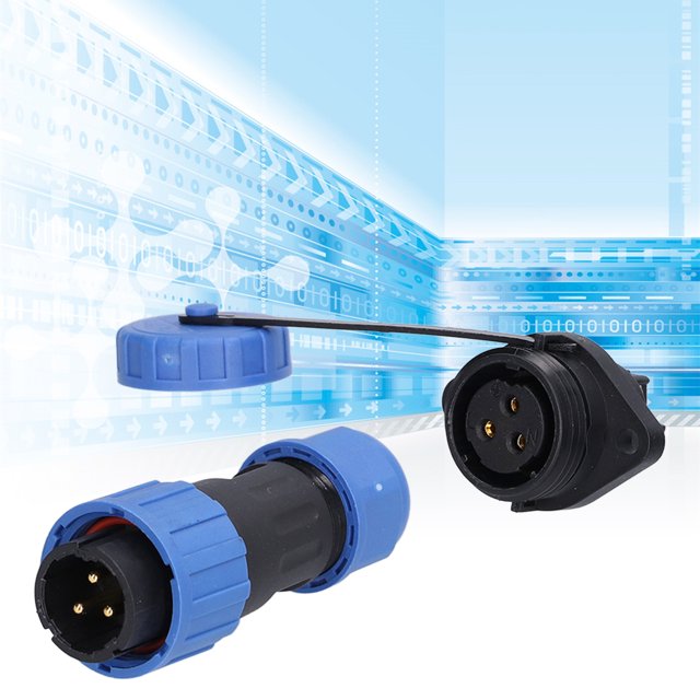 Enchufe Y Zócalo, Conector De Aviación Macho-hembra Impermeable IP68 Para Equipos Marinos