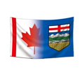 thumbnail image 1 of Tapiz de pared con la bandera de Canadá, Alberta, 60 x 90 cm, poliéster, 1 of 1