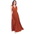 thumbnail image 3 of Robes Transformatrices/enveloppantes pour Femmes Robe Longue Maxi Cocktail, 3 of 7