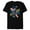 Black, variant on Spider-Man: Across the Spider-Verse Spider-Punk Web - Short Sleeve Blended T-Shirt for Adults - Customized-Ocean Blue