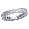 thumbnail image 2 of Karina B� Princess Diamonds Eternity Band, 2 of 9