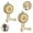 Beige, variant on Suction Cup Hooks for Shower, 2025 Heavy Duty Double Towel Hooks for Bathroom, No Damage Shower Hook for Inside Showers Wall Hanging Towels Robes Coat (Beige, 2 Pcs)