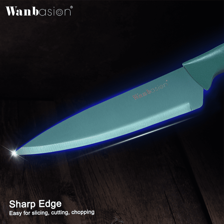 Wanbasion - Juego de cuchillos para carne