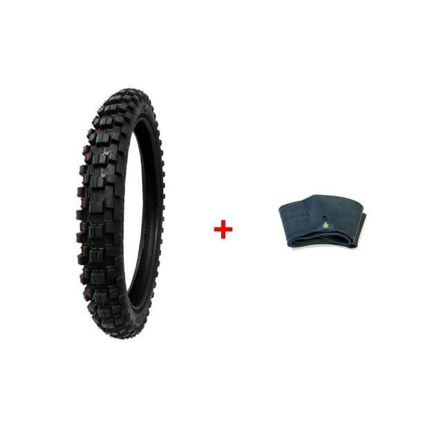 Combo Dirt Bike Tire Size 70 100 17 Inner Tube Size 70 100 17 Tr4 Valve Stem Walmart Com Walmart Com