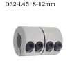thumbnail image 1 of BTOER Rigid Shaft Coupler D32L45 D25L40 Clamp Stepper Motor Coupling Engrave Machine Screw Clamp Power Tool Accessories, 1 of 6