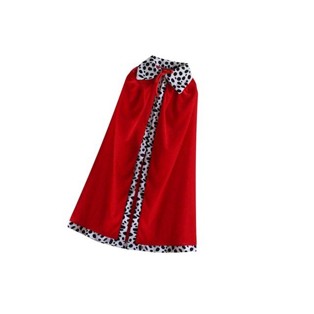 King Cape King Robe Cloak Party Photo Props Accessory Costume Accessory for Masquerade Carnival Dress up 130cm for Adults