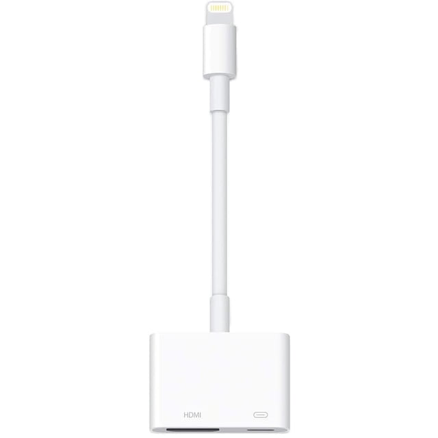 Adaptador Lightning a HDMI Microwoo para iPhone, Apple MFi