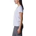 thumbnail image 3 of Columbia Women's Hike V Neck Top White Size X-Small, 3 of 3
