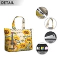 thumbnail image 5 of Sac de Tournesol Rustique Boho Floral Weekender, Léger, Inspiré de l'Automne, 5 of 5