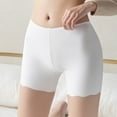 thumbnail image 5 of Summer Women'S Shorts Ice Silk Safety Pants Lace Leggings Plus Size No Show Underwear Wholesale Four Piece, 5 of 10