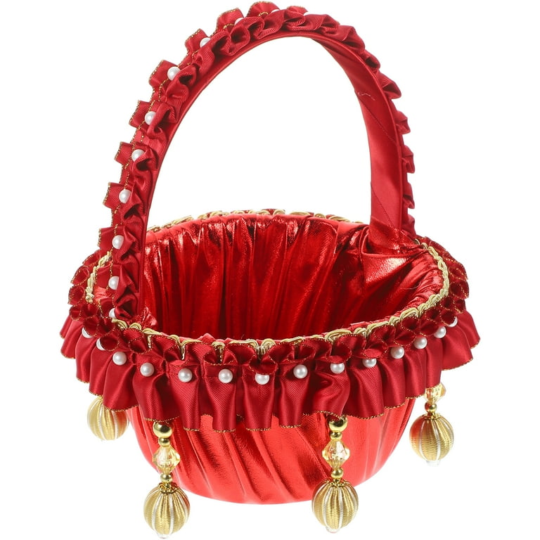 Wedding Flower Girl Basket Wedding Candy Basket Flower Girl
