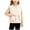 White, variant on Girls' Sleeveless Fleece Vest Ruffled Crew Neck Button-Down Jacket with Pockets, Warm Casual Outerwear (1-10 Years)