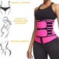 thumbnail image 2 of Faja Moldeadora Reductora Para Mujer Corset De Abdomen Talla L Rosa, 2 of 7