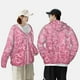 thumbnail image 4 of Fotbe Pink Glitter Chaqueta con Protección Solar UPF 50+ para Hombre y Mujer, Camisa con Capucha y Bolsillos-X-Large, 4 of 7