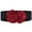 Red, variant on haxmnou women stretchy belt for dresses vintage elastic wide waist belt red