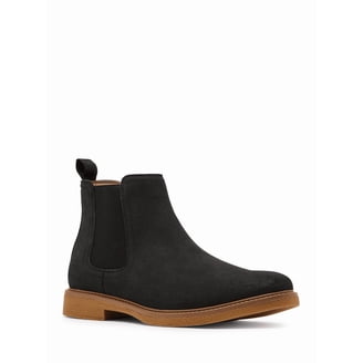 Madden Maxxin Chelsea Boot Mid Height Round Toe Block Heel Brown 10.5 MADDEN Mens Brown Cushioned Goring Maxxin Round Toe Block  main image 3