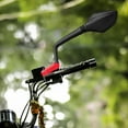 thumbnail image 3 of OUNONA Red Aluminum Alloy Motorcycle Mirror Riser Mounting Bracket 2Pack, 3 of 8