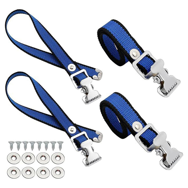 Professional Drywalls Stilts Replacement Straps Set with Hardware Nylon Adjustable Bands Belt Painter Walking