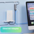 thumbnail image 4 of Estbridg Gen2 Ethernet Adapter - Enhances Network Stability  1200Mbps Rate  Perfect for Smart Home Devices, 4 of 7