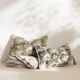 thumbnail image 4 of SUSIELADY Floral Pillow Cover 20 x 12 Inches – Vintage Chenille Rectangular Throw Pillow, Soft Decorative Farmhouse Accent for Couch Sofa Living Room Bedroom, 1 Piece, Cream Beige, 4 of 6