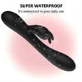 thumbnail image 3 of Centerel Rabbit Vibrator with 16 Vibration Modes, G-Spot Vibrator Sex Toys for Women - Black, 3 of 9