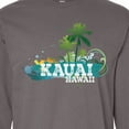 thumbnail image 4 of Inktastic Kauai Hawaii Tropical Vacation Long Sleeve T-Shirt, 4 of 5