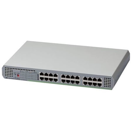 UPC: 0767035207513 | Allied Telesis 24-port 10/100/1000T unmanaged switch with internal PSU