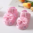 thumbnail image 2 of Siilsaa Kids Sandals Infant Soft Open Toe Summer Sandals Flower Princess Flat Shoes Pink,6, 2 of 8