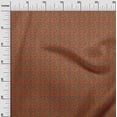 thumbnail image 2 of oneOone Cotton Poplin Fabric Leaves & Swirl Block Print Sewing Fabric BTY 56 Inch Wide, 2 of 4