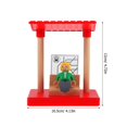 thumbnail image 2 of Fire Train Track Accessory Wooden Railway Station Platform Toy 1Set, 2 of 4