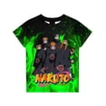 thumbnail image 1 of Naruto T Shirt 3D Printed Girls Streetwear Children Kids Clothes Summer Anime Uchiha Sasuke Boys Short Tshirt O-Neck TopsAdults M(45-50kg) Gao Jinjia LED, 1 of 2